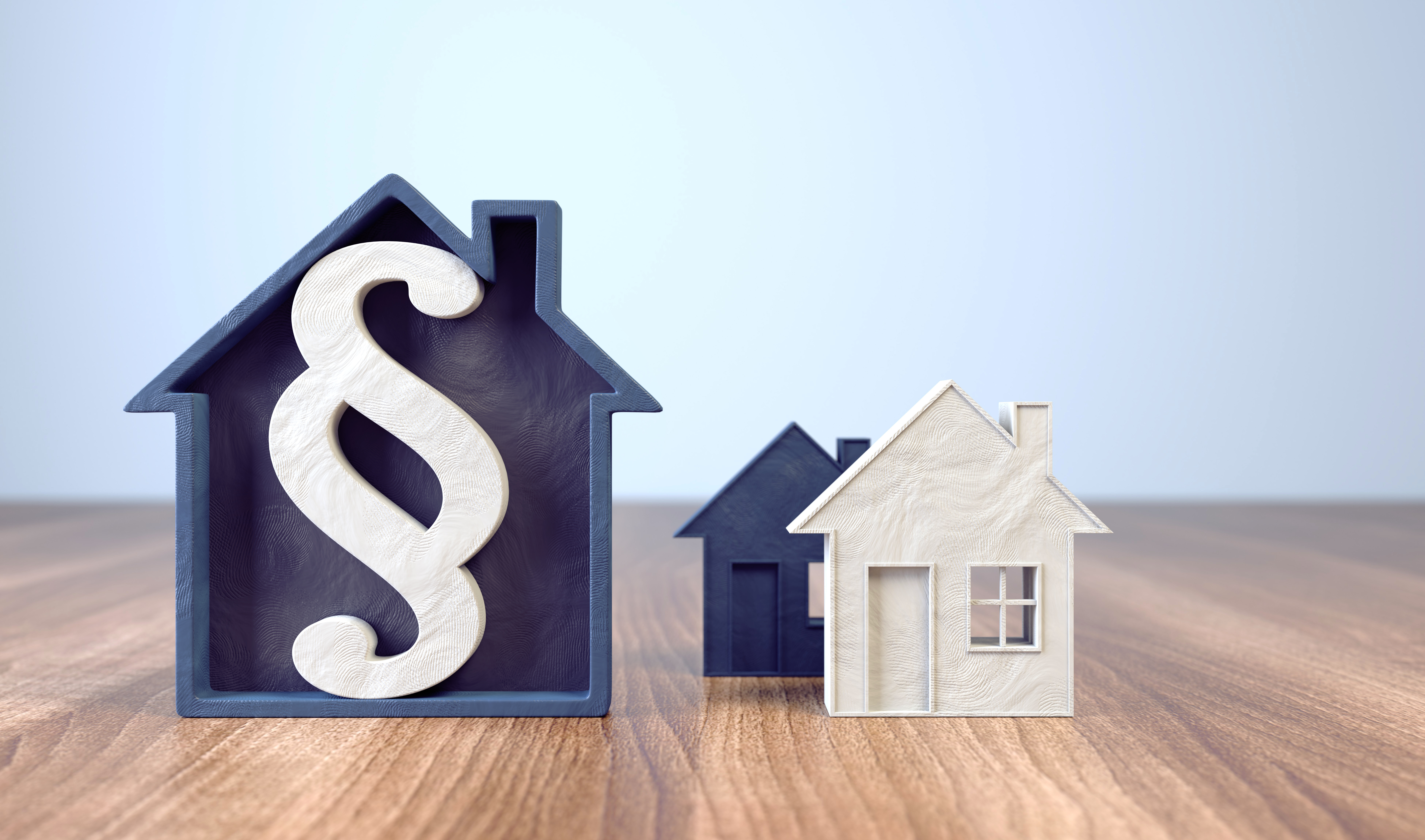 Immobilien PAragraph Symbol