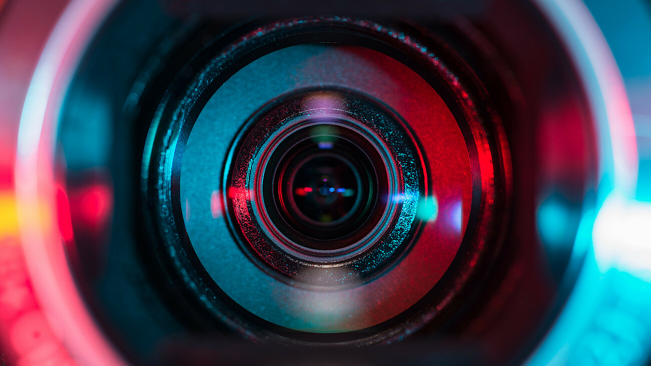 Video camera lens